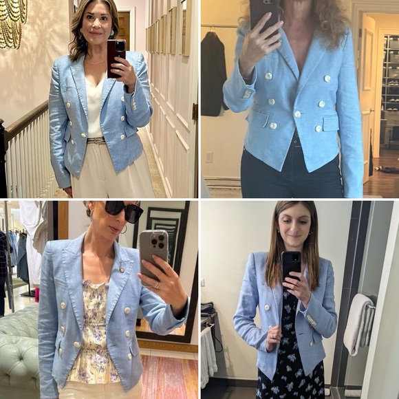 Veronica Beard Light Blue Blazer - Picture 14 of 16